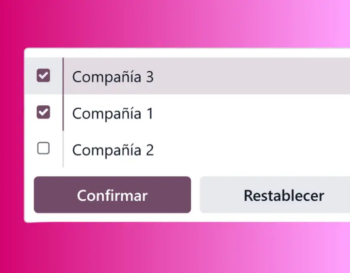 Odoo-multicompañía
